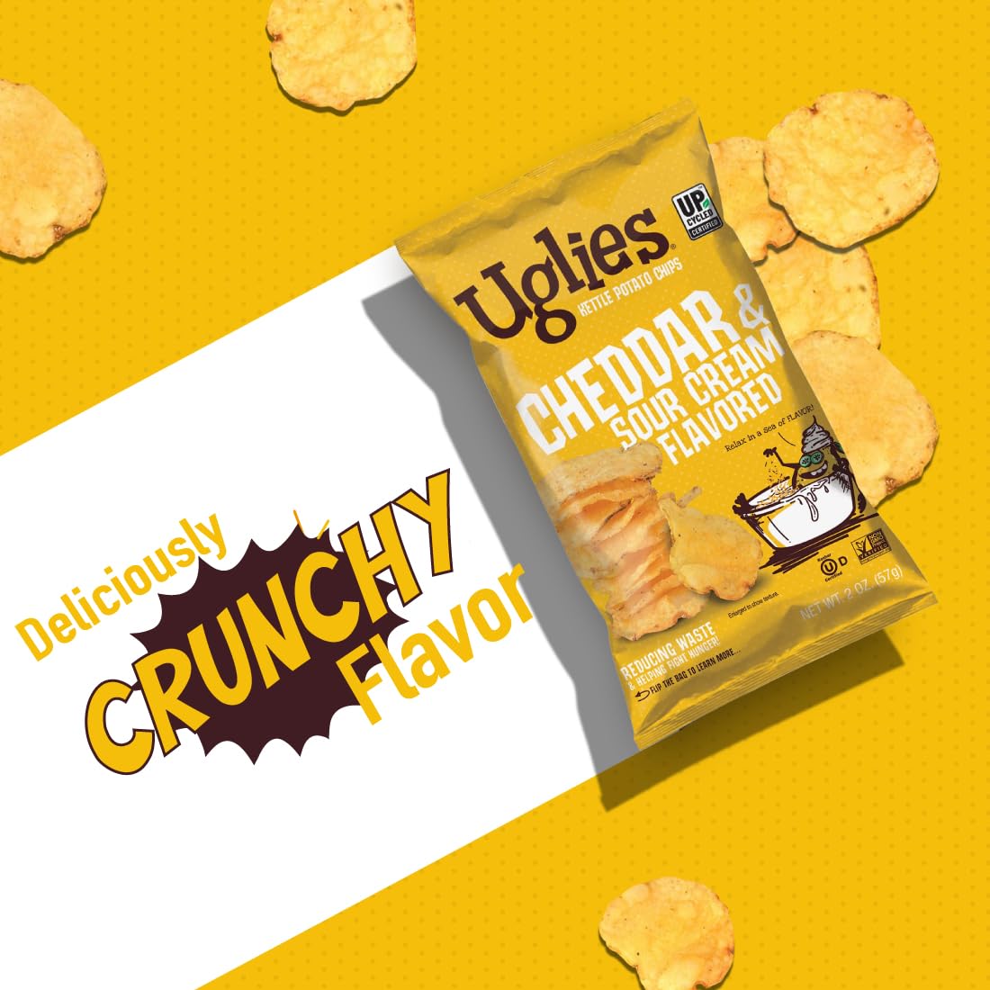 Uglies Kettle Potato Chips Snacks 170g