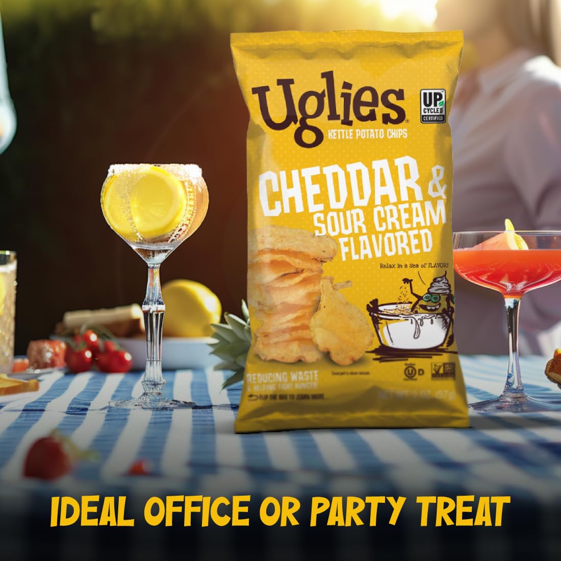 Uglies Kettle Potato Chips Snacks 170g