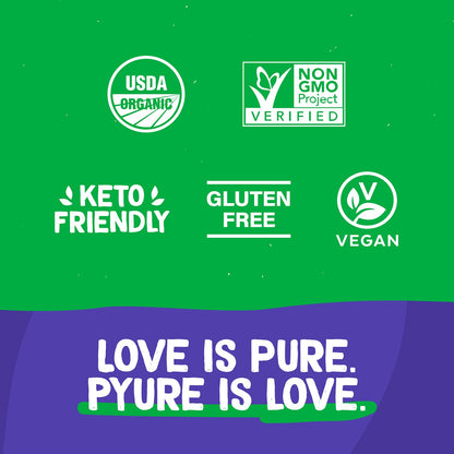 Pyure Organic Stevia Granular Sweeteners, 80 Packets