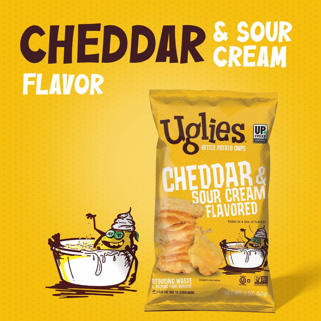 Uglies Kettle Potato Chips Snacks 170g