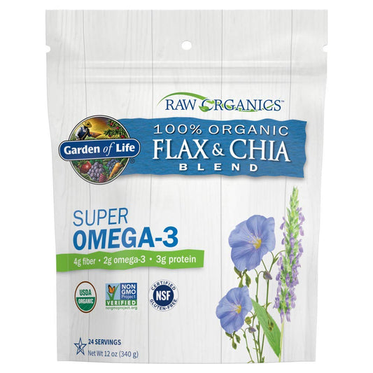 Garden of Life Organic Flax & Chia Blend 340g