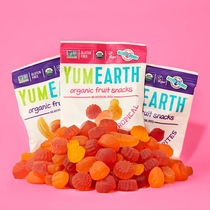 YumEarth Assorted Fruit Snacks, 10 Snack Packs
