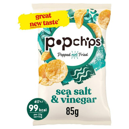 Popchips Sea Salt & Vinegar 85g