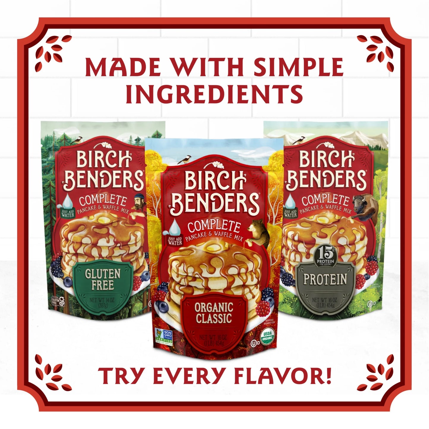 Birch Benders Keto Complete Pancake & Waffle Mix 283g