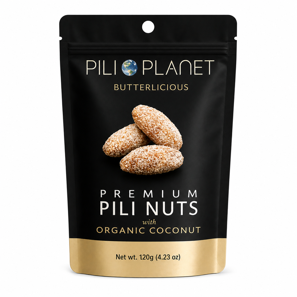 Pili Planet Sprouted Pili Nuts with Organic Coconut