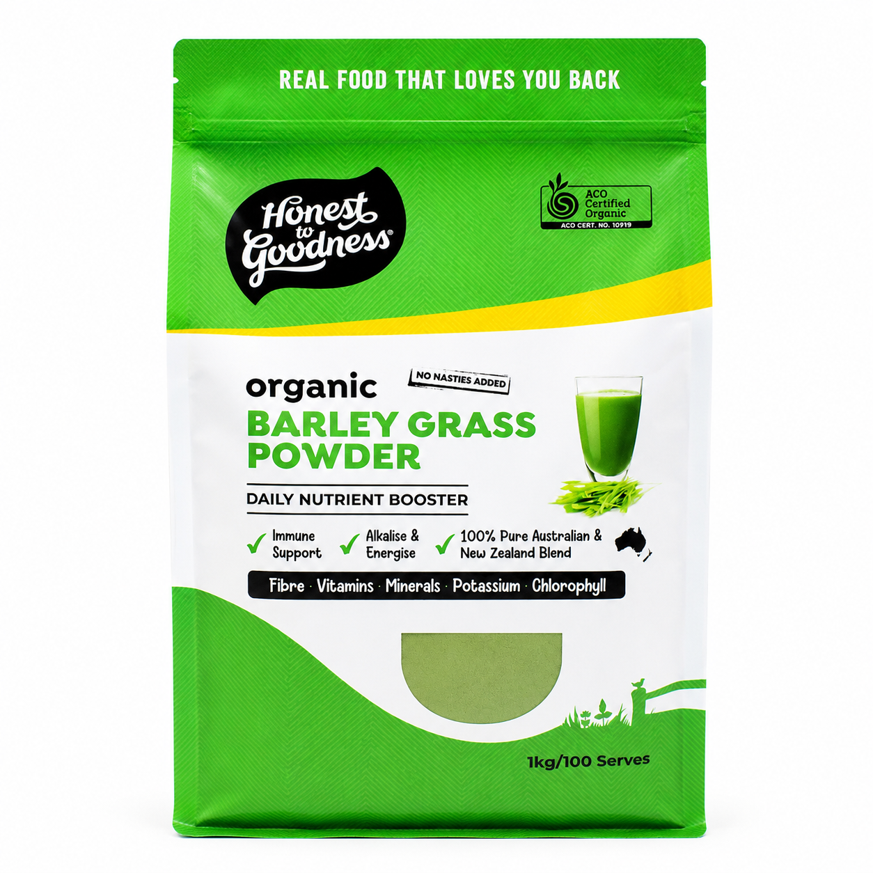 Honest to Goodness Barley Grass Powder 1kg