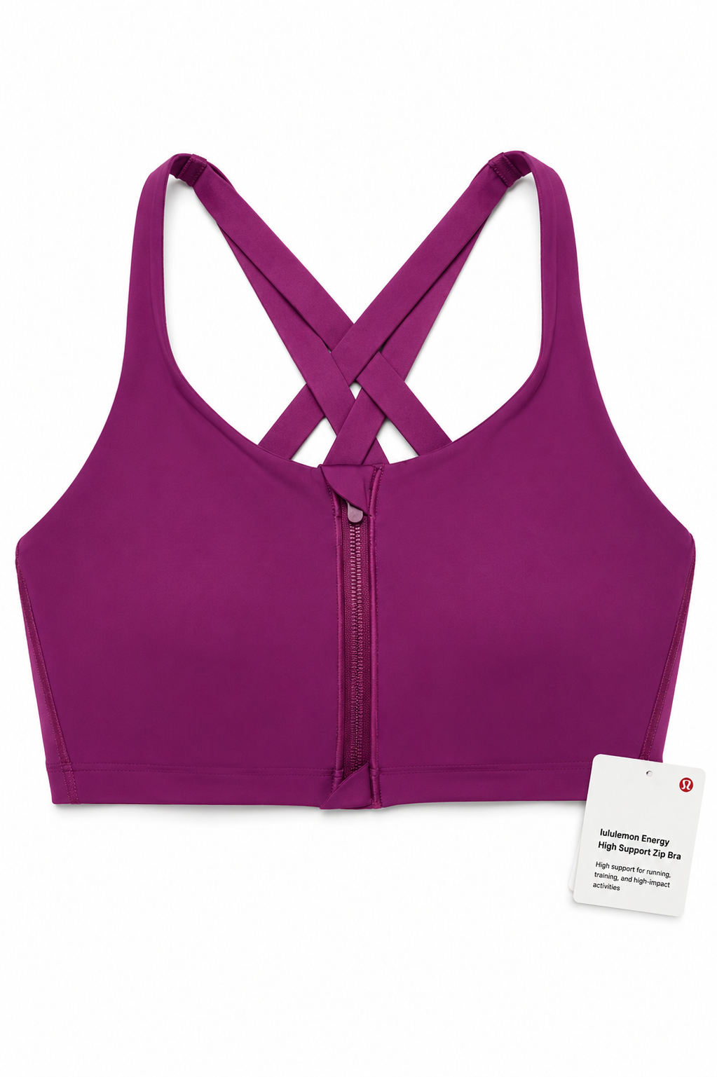 Lululemon High-Support Zip Bra