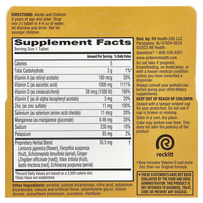 AirBorne Immune Support Supplement 10 Tablets