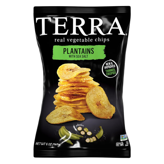 Terra Plantains w/ Sea Salt Vegetable Chips 141g