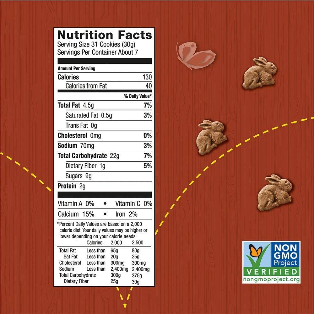 Annie's Organic Chocolate Bunny Grahams 213g