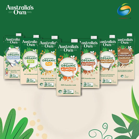 Australia's Own Unsweetened Organic Almond Milk 1L