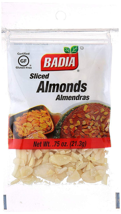 Badia Sliced Almonds 21.3g