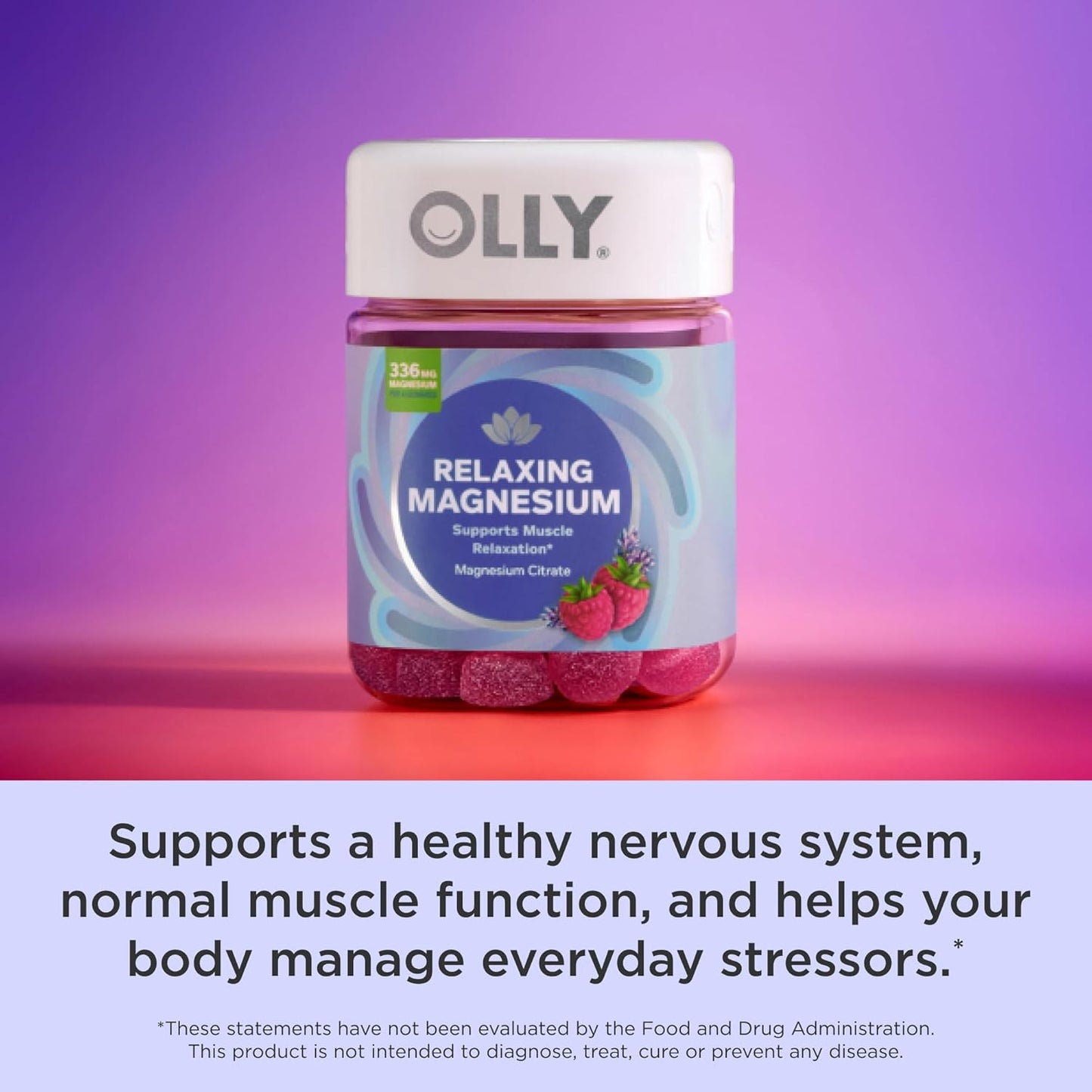 Olly Relaxing Magnesium, 60 Gummies