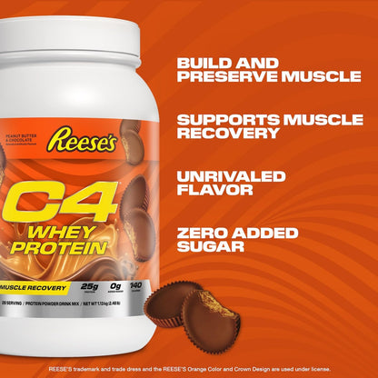 C4 Cellucor Reese's Peanut Butter & Chocolate Whey Protein