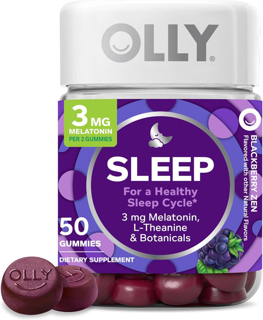 Olly Sleep, Blackberry Zen, 50 Gummies