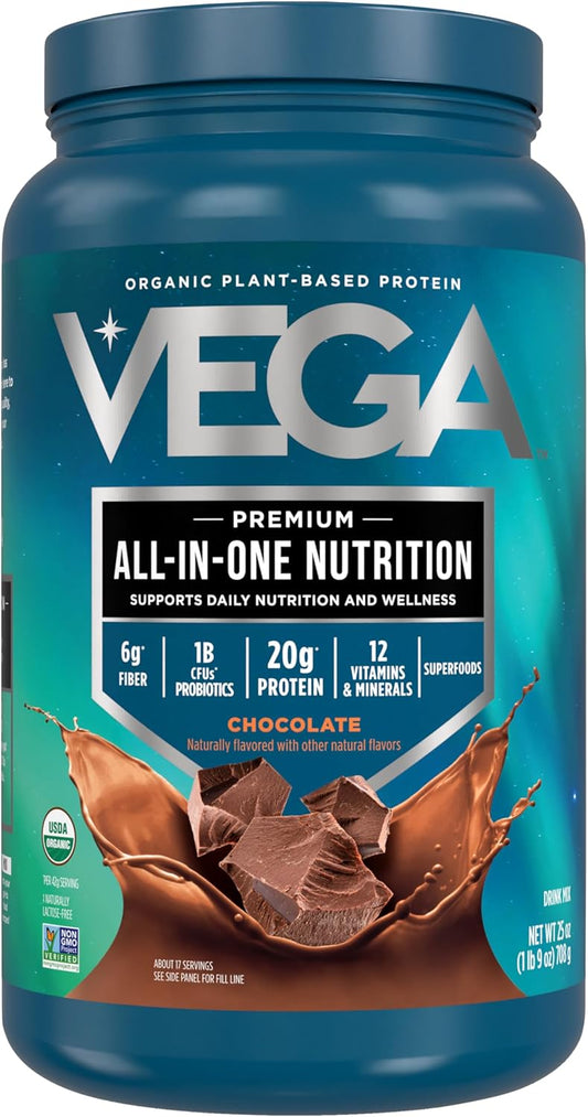 Vega Premium All-In-One Nutrition Chocolate Protein 708g