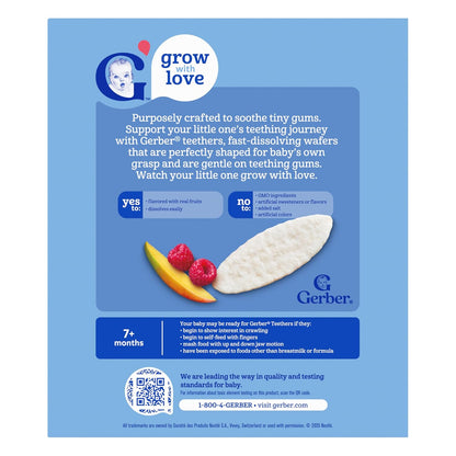 Gerber Teethers Gentle Teething Wafers, 24 Wafers