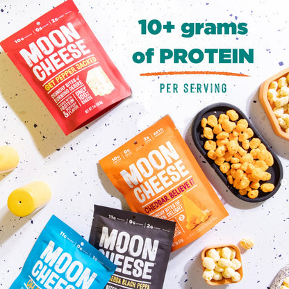 Moon Cheese Space Spice Crunchy Protein-Rich Cheese Snack 57g