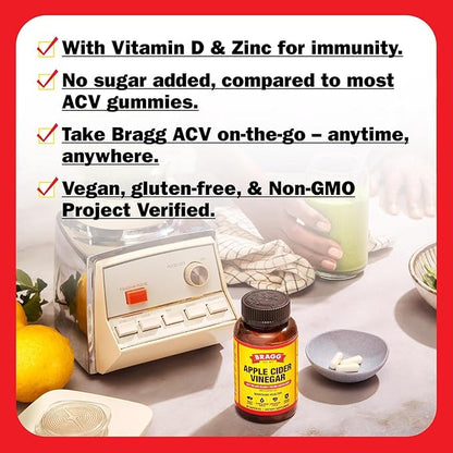 Bragg Apple Cider Vinegar, 90 Capsules