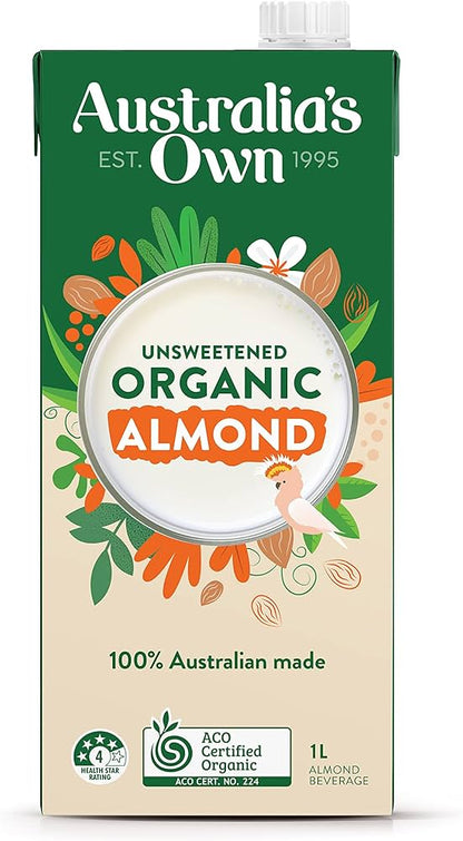 Australia's Own Original Organic Almond Milk 1L