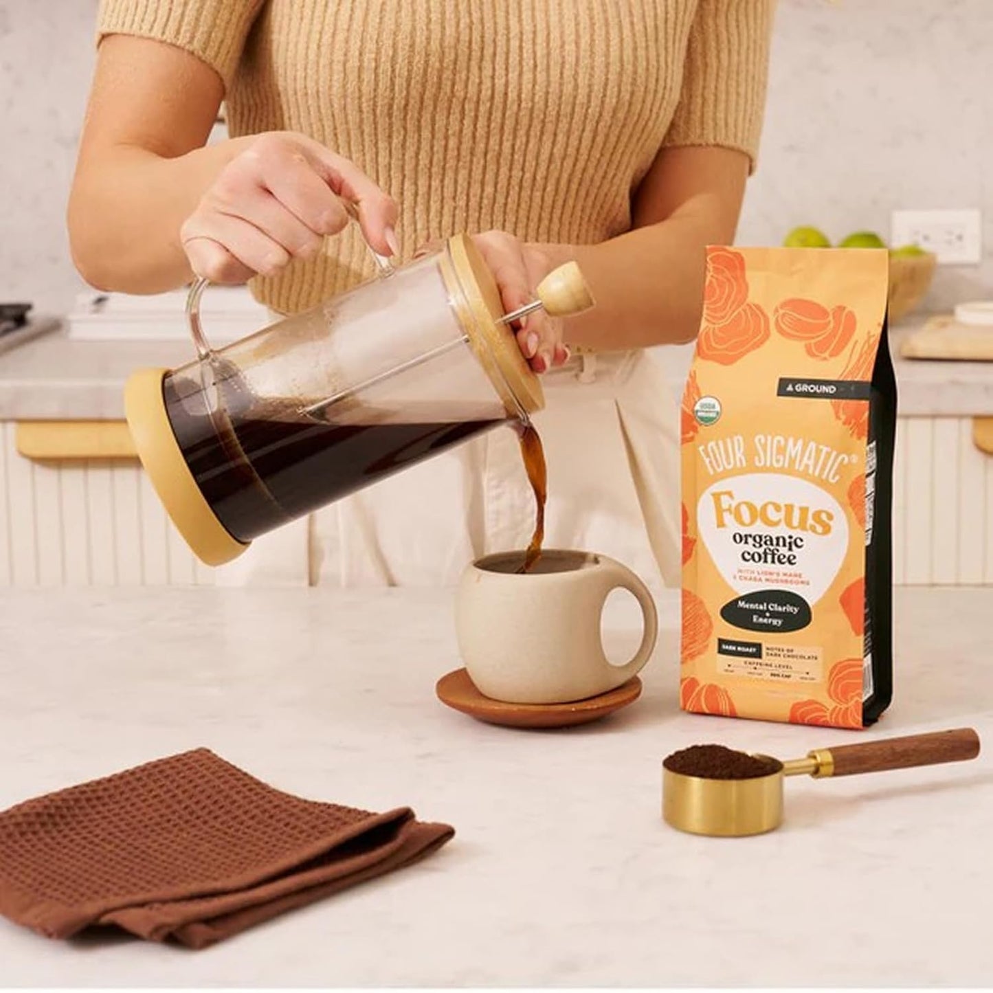 Four Sigmatic Focus Organic Ground Coffee 283g