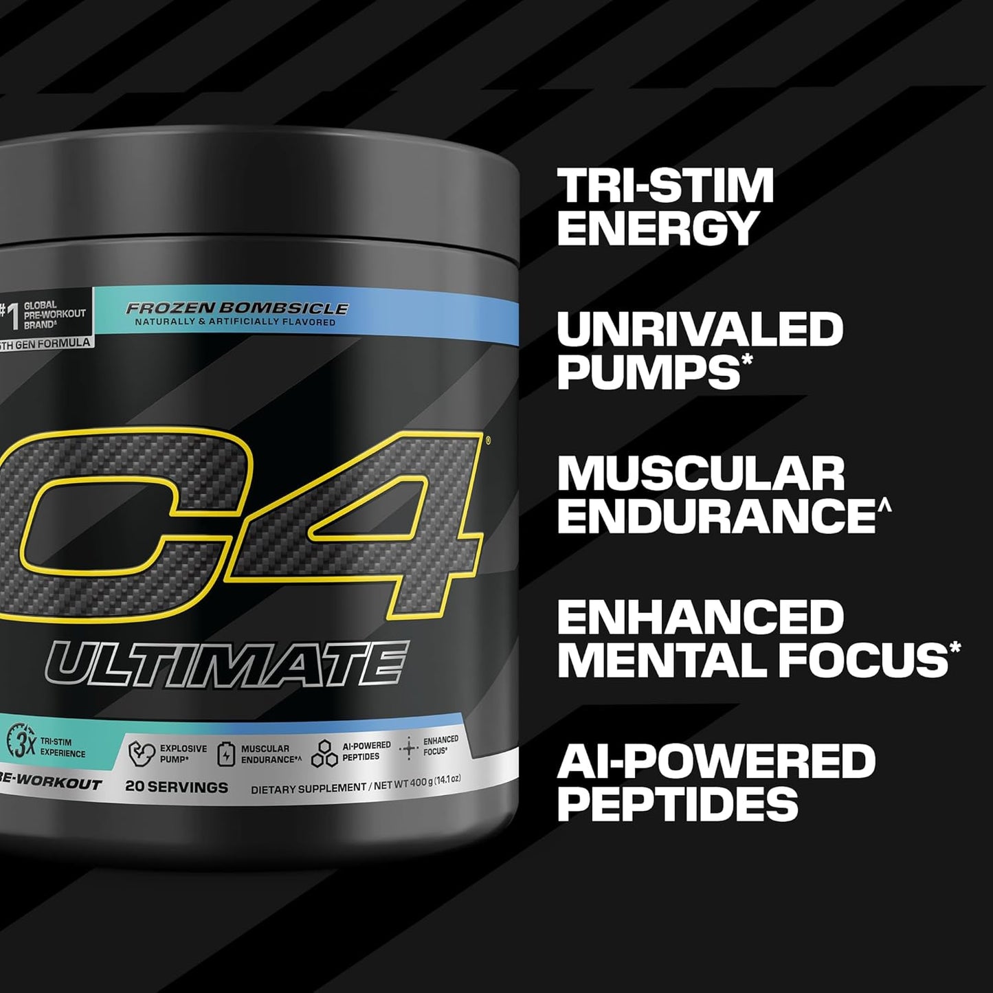 C4 Ultimate Frozen Bombsicle Pre-Workout 400g