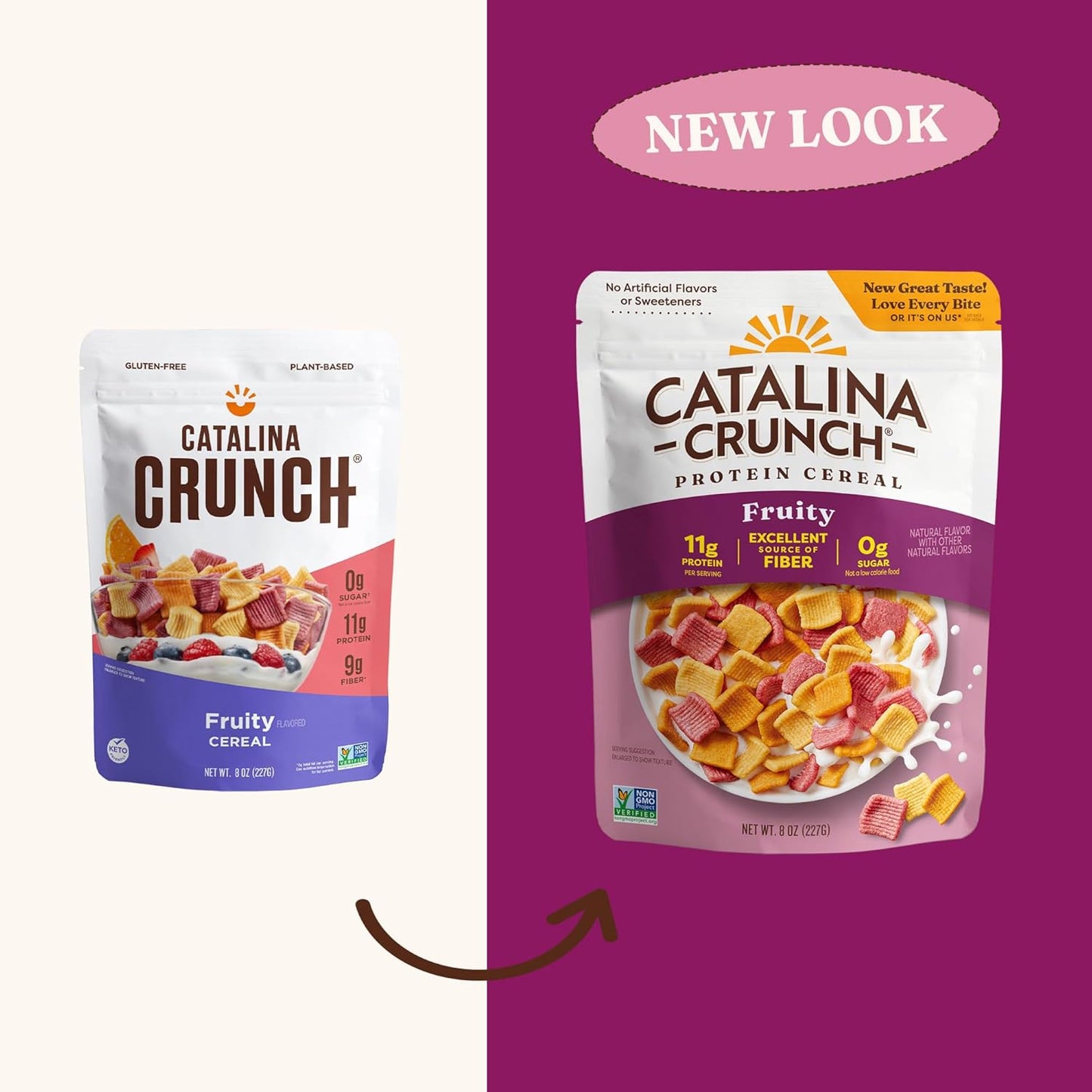 Catalina Crunch Fruity Protein Cereal 227g