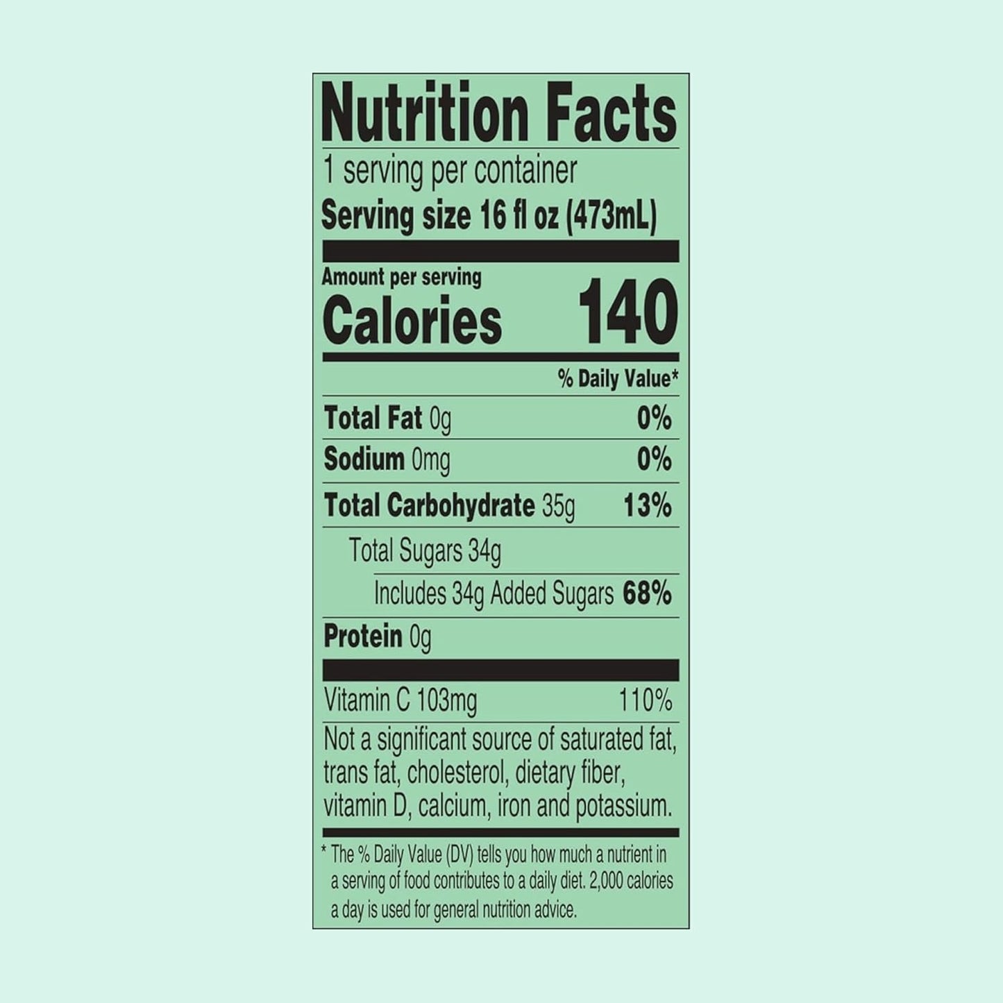 AriZona Green Tea w/ Ginseng and Honey 473ml