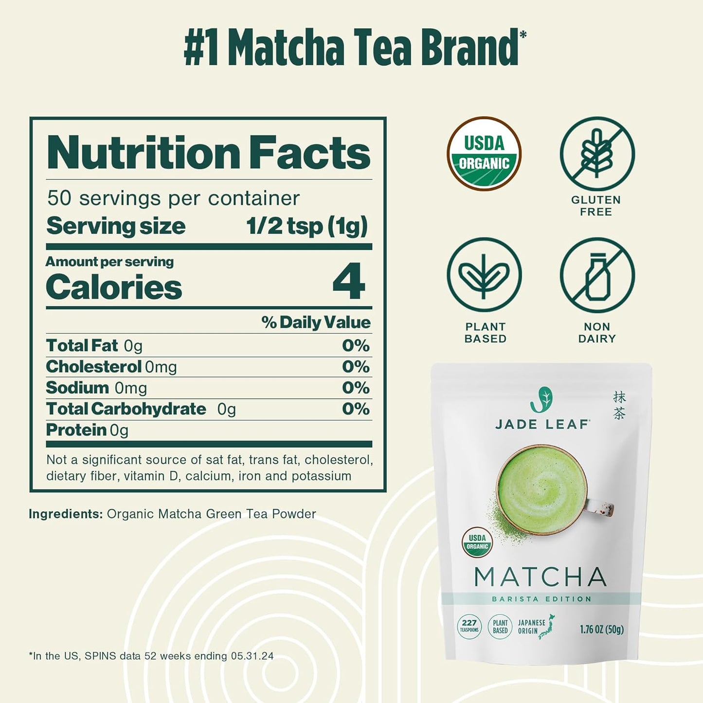 Jade Leaf Organic Ceremonial Barista Edition 50g