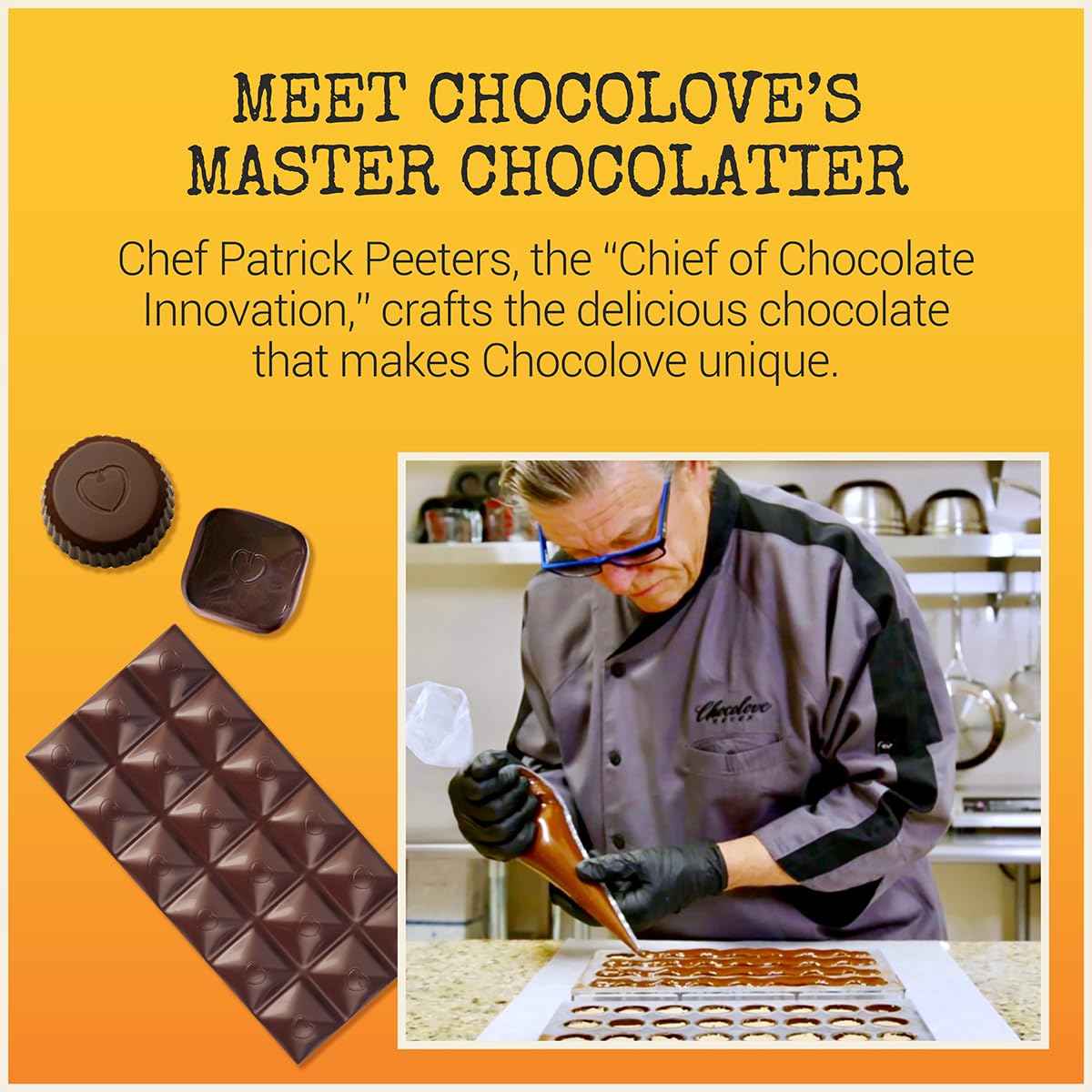 Chocolove Orange Peel in Dark Chocolate 90g