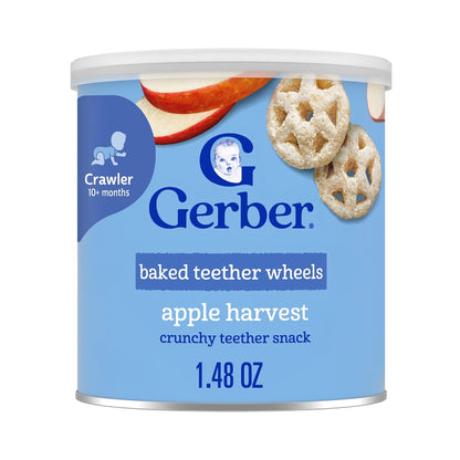 Gerber Snacks Apple Harvest Teether Wheels 42g