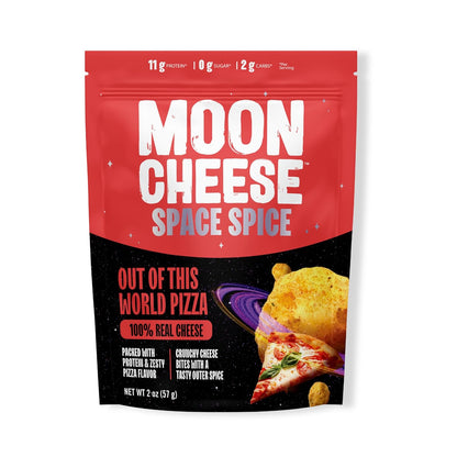 Moon Cheese Space Spice Crunchy Protein-Rich Cheese Snack 57g