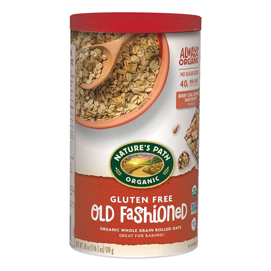 Nature's Path Gluten-Free Old Fashioned Rolled Oats 510g