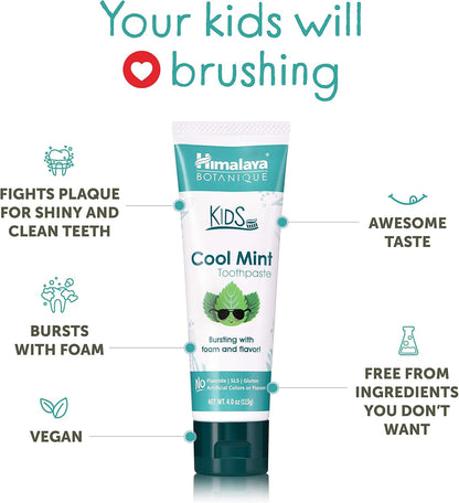 Himalaya Botanique Cool Mint Kids Toothpaste
