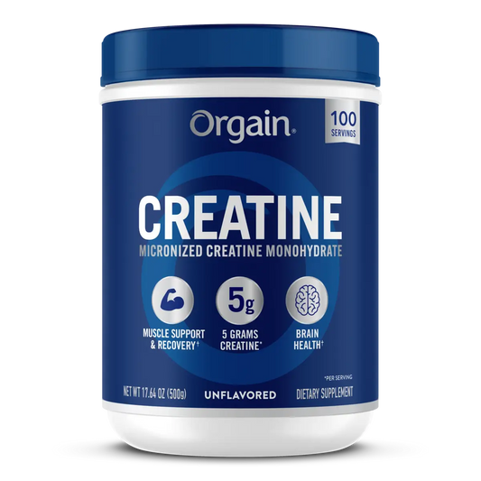 Orgain Unflavored Creatine Monohydrate Micronized 500g