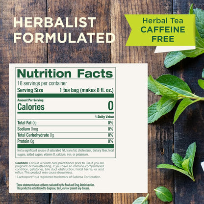 Traditional Medicinals Organic Triple Mint Daily Probiotic, 16 Tea Bags