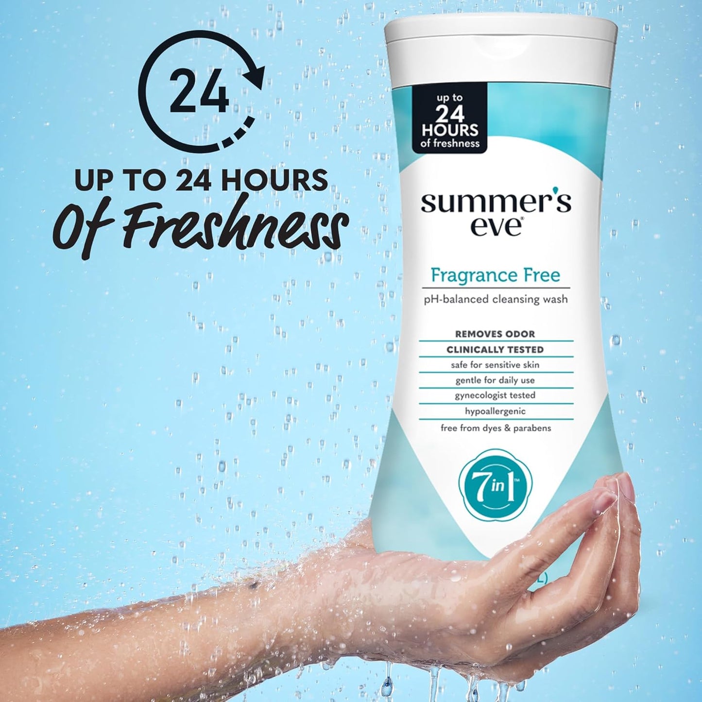 Summer’s Eve Fragrance Free Feminine Wash 444ml