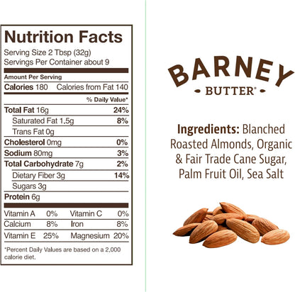 Barney Crunchy Almond Butter 284g