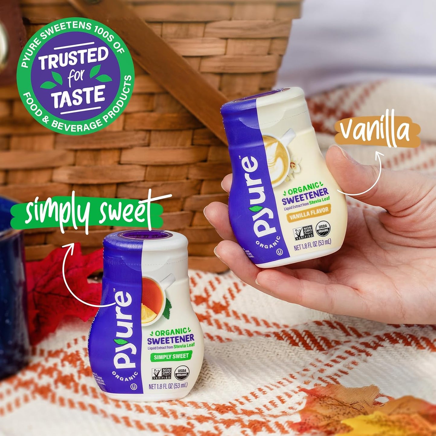 Pyure Organic Simply Sweet Liquid Stevia 53ml