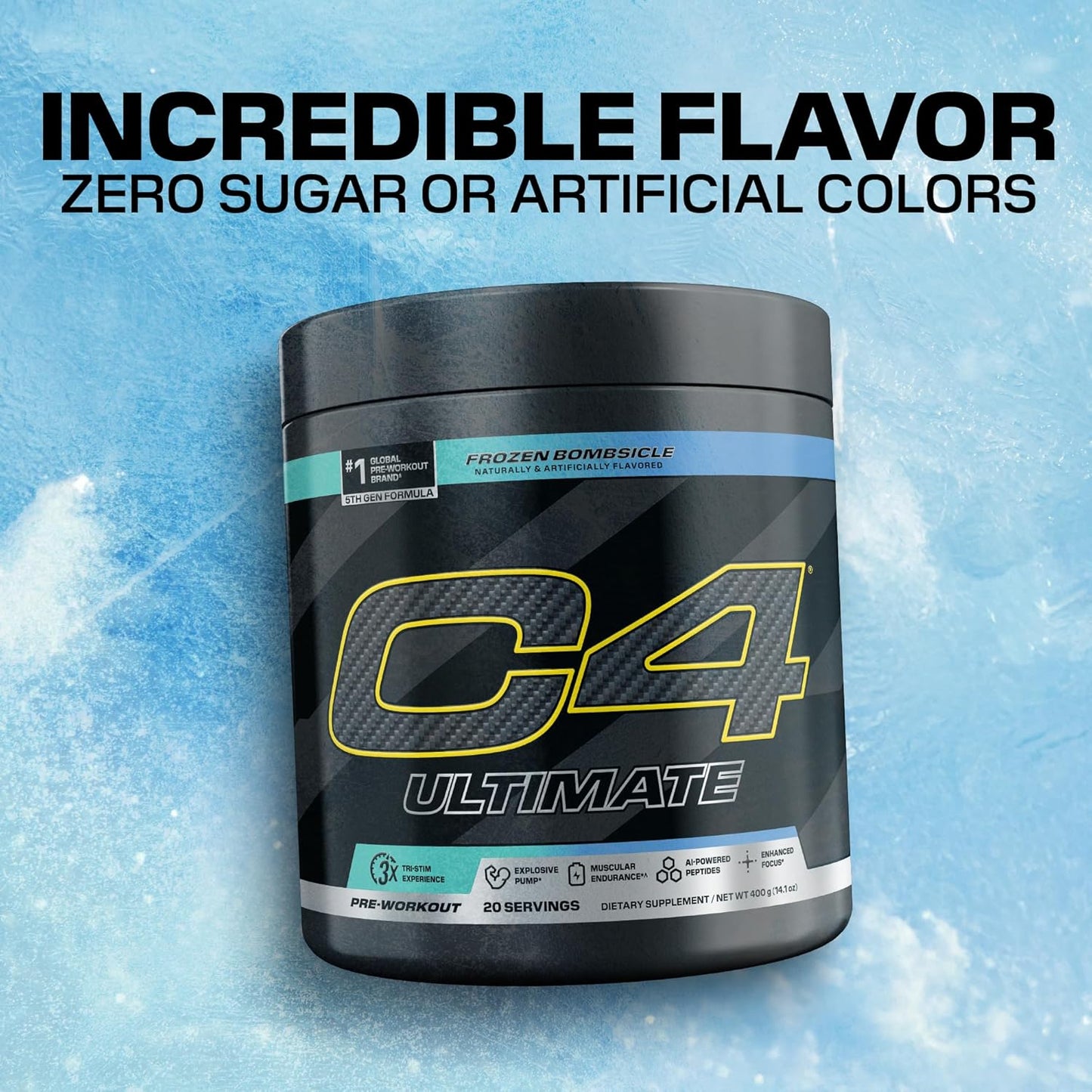 C4 Ultimate Frozen Bombsicle Pre-Workout 400g