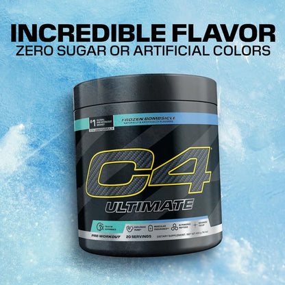 C4 Ultimate Frozen Bombsicle Pre-Workout 400g