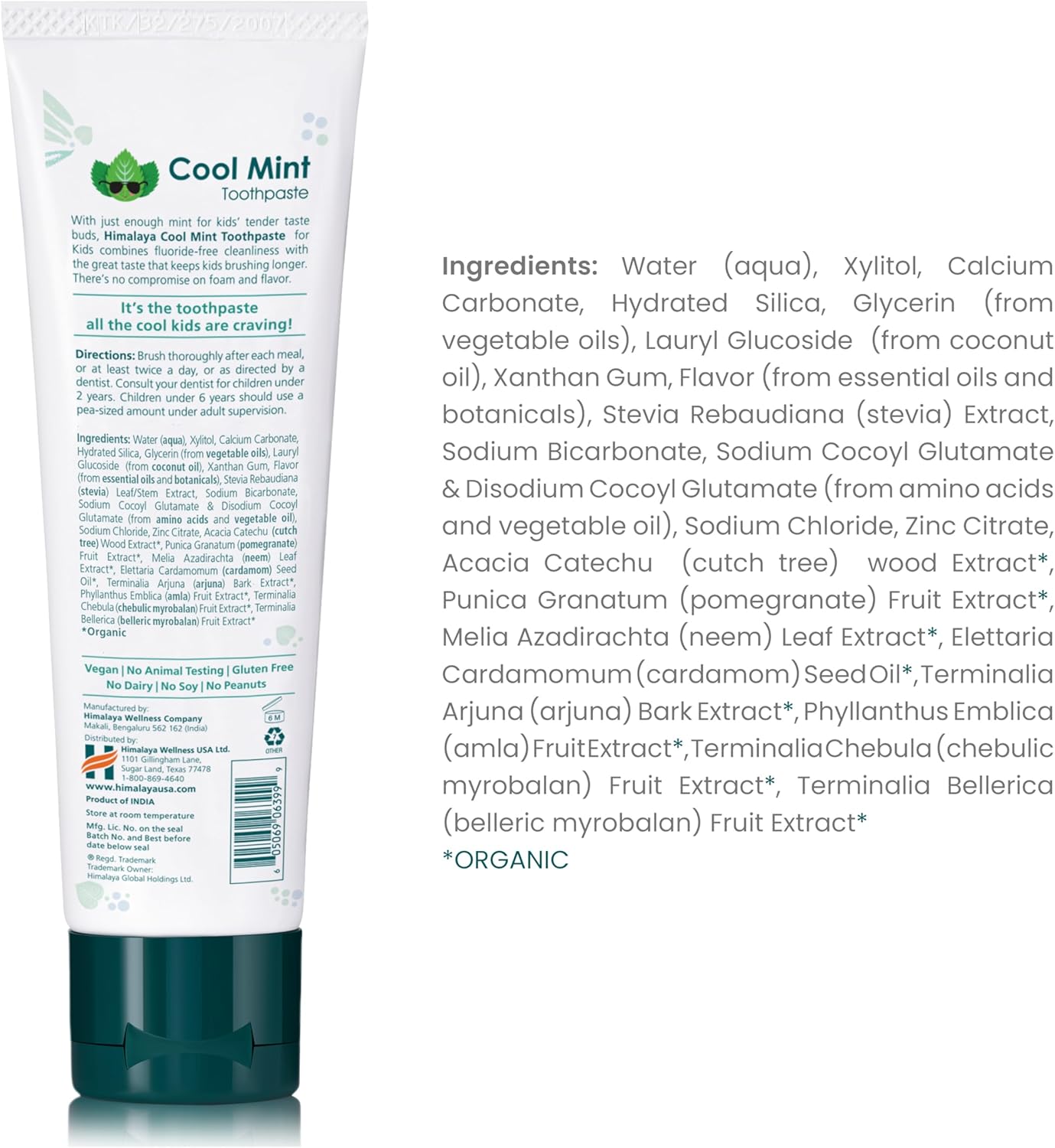 Himalaya Botanique Cool Mint Kids Toothpaste