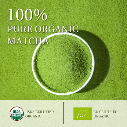 Chaism Pure Organic Ceremonial Grade Matcha Powder 30g