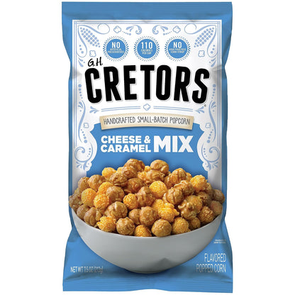 G.H. Cretors Cheese & Caramel Mix Popcorn 213g