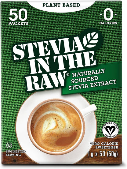 Stevia In The Raw Zero Calorie Sweetener, 50 Packets