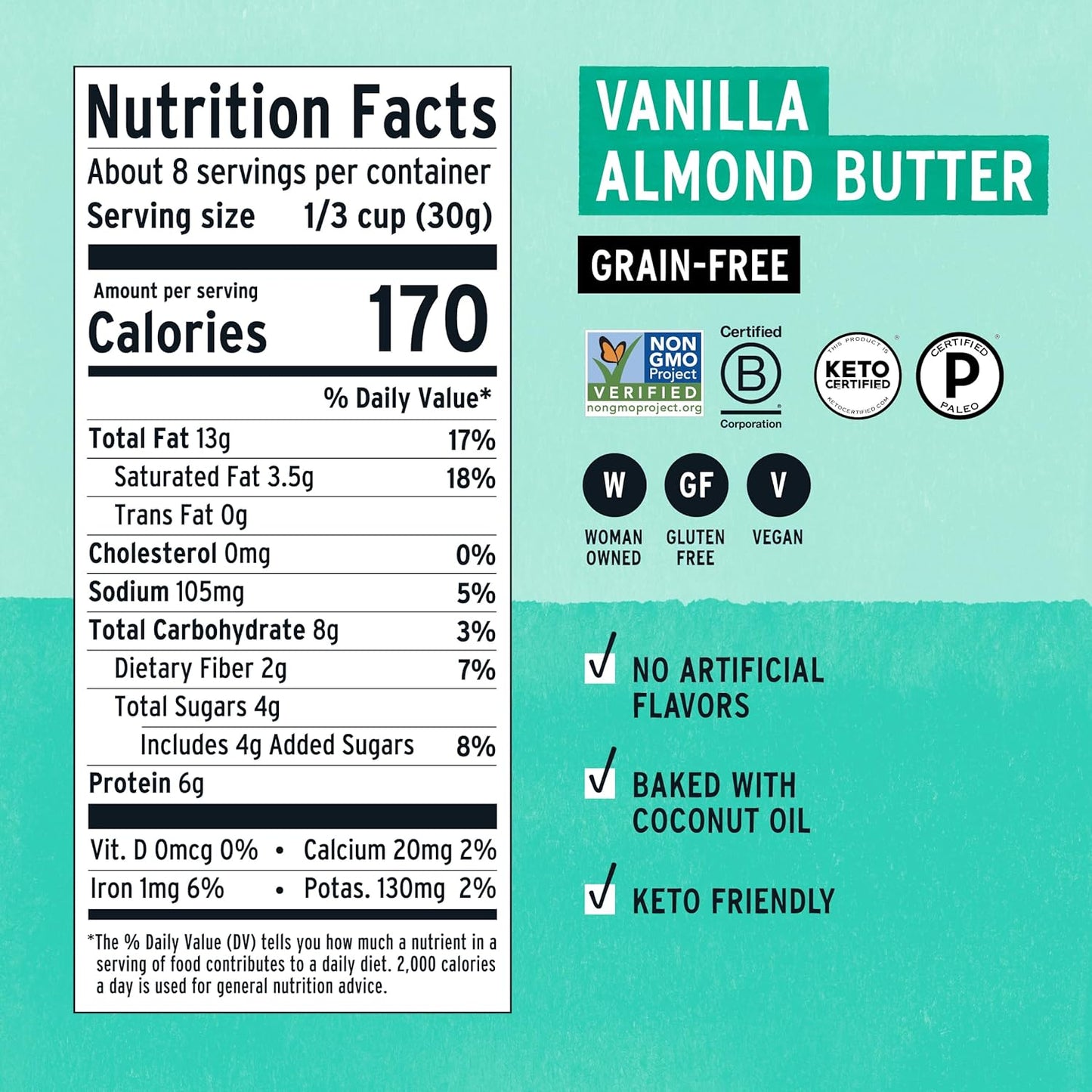 Purely Elizabeth Vanilla Almond Butter Grain-Free Granola 227g