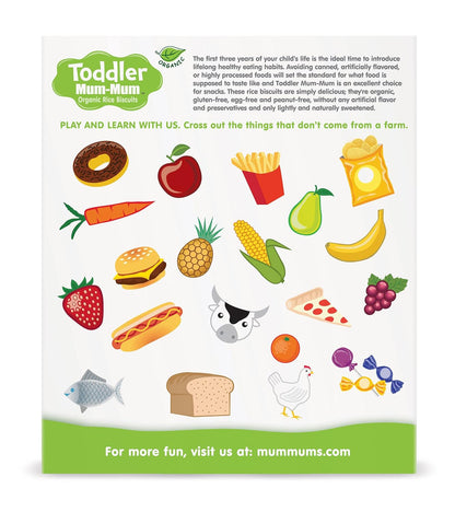 Hot Kid Organic Toddler Mum-Mum Mango & Kiwi 60g