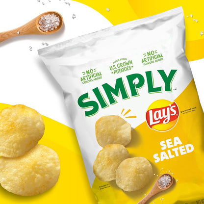 Lay's Simply Sea Salted Potato Chips 240.9g
