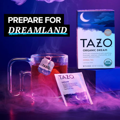 Tazo Organic Dream Herbal Tea, 16 Tea Bags