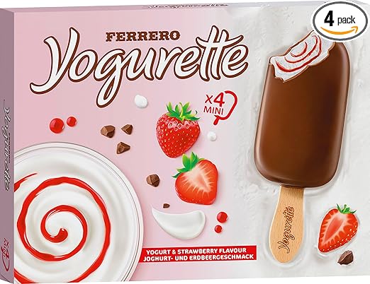 Ferrero Strawberry Yogurette 4x50ml